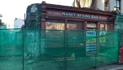 Le Nancy Spain Bar en phase de démolition