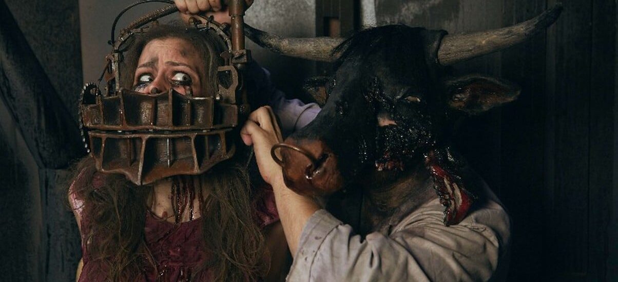 Une scène de l'attraction The Nightmare Realm - https://www.thenightmarerealm.ie