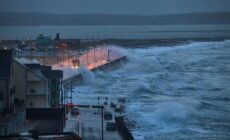 Tempête à Tramore en Irlande - © JORGE CORCUERA