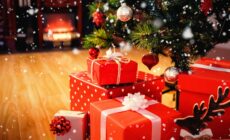 Fêtez Noël avec des cadeaux irlandais - © vectorfusionart
