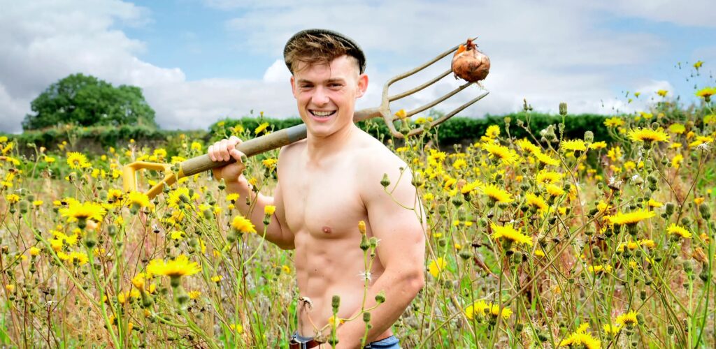 Un paysan figurant sur le calendrier irish farmers 2022