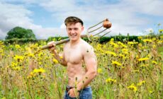 Un paysan figurant sur le calendrier irish farmers 2022