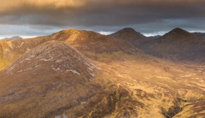 Panorama sur le Connemara, du sommet de Diamond Hill - © fstopphotography