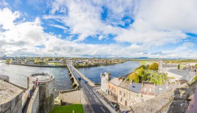 Vue sur Limerick et le Thomond bridge - © Aquarius