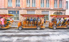 Des beer bike à Belfast - https://weetoasttours.com/