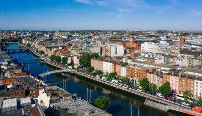Vue de Dublin et la Liffey - © espiegle
