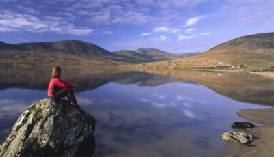 les montagnes de Nephin Beg vues de Lough Feeagh - © Gareth McCormack
