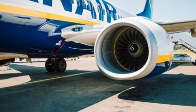 Un avion Ryanair