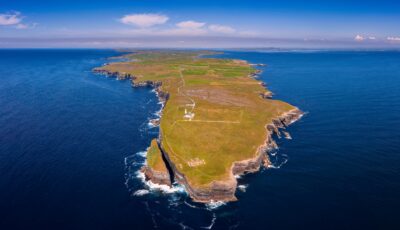 Vue aérienne de Loop Head - © Peter Krocka