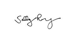 Signature de Sallly Rooney - Public Domain