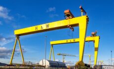 Les grues Samson & Goliath de Belfast - © kilhan