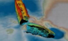 Le SS Mesaba, retrouvé dans les eaux irlandaises - © Bangor University