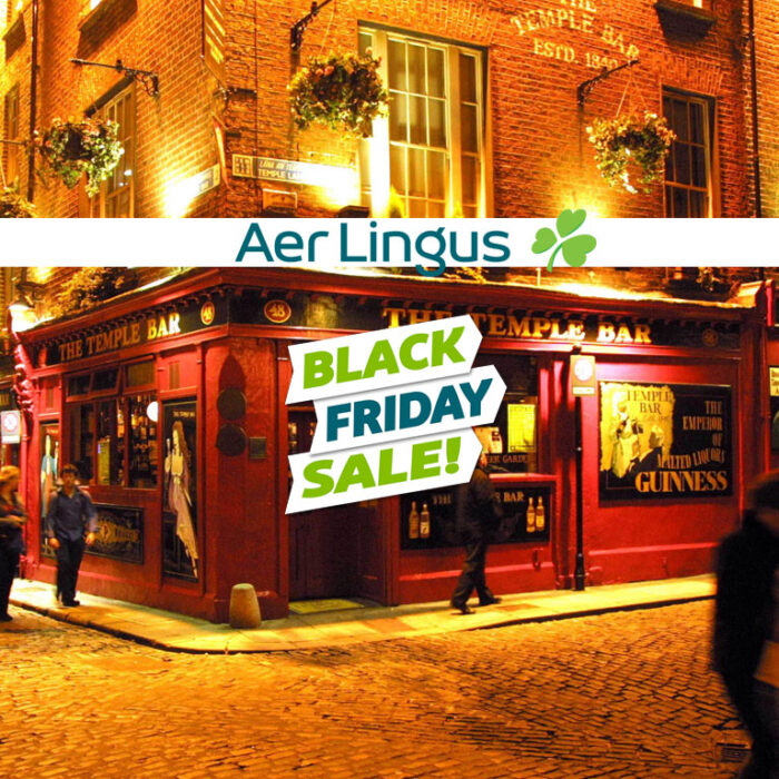 Black Friday : Aer Lingus propose des vols à prix cassés !