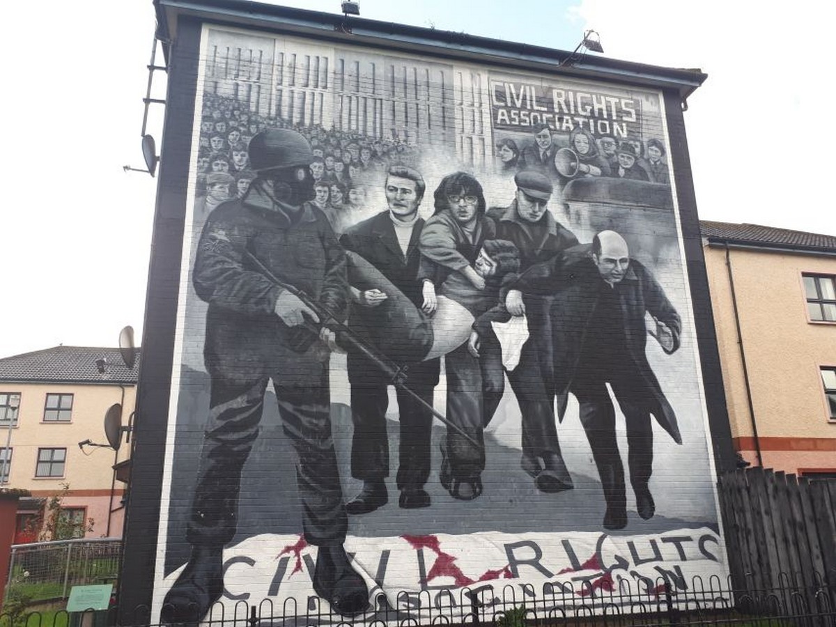 Derry : visite du Bogside sur les traces du Bloody Sunday