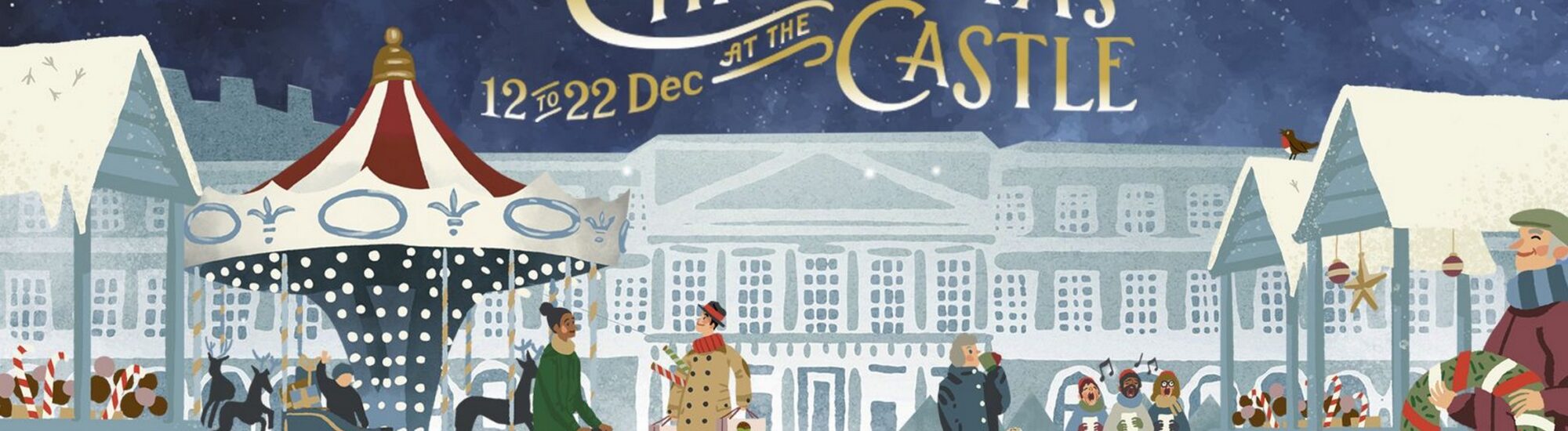 The Dublin Castle Christmas market