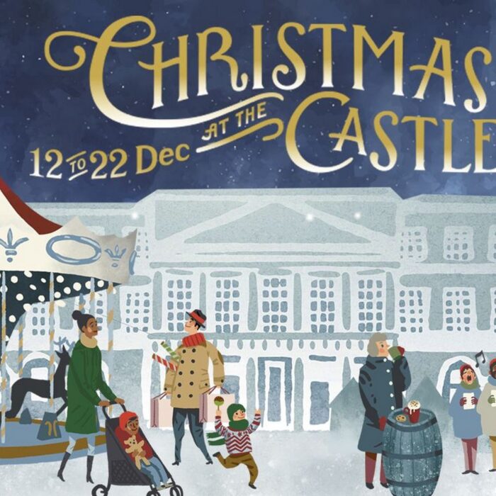 The Dublin Castle Christmas market