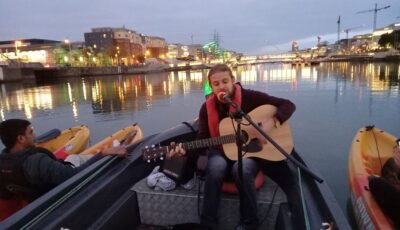 Dublin : Visite en kayak de la musique sous les ponts