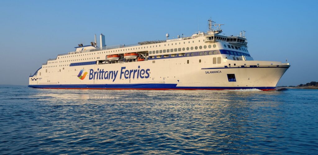 Le ferry Salamanca de Brittany Ferries effectue les traversées de Cherbourg vers Rosslare mais aussi de Bilbao vers Rosslare - © BRITTANY FERRIES