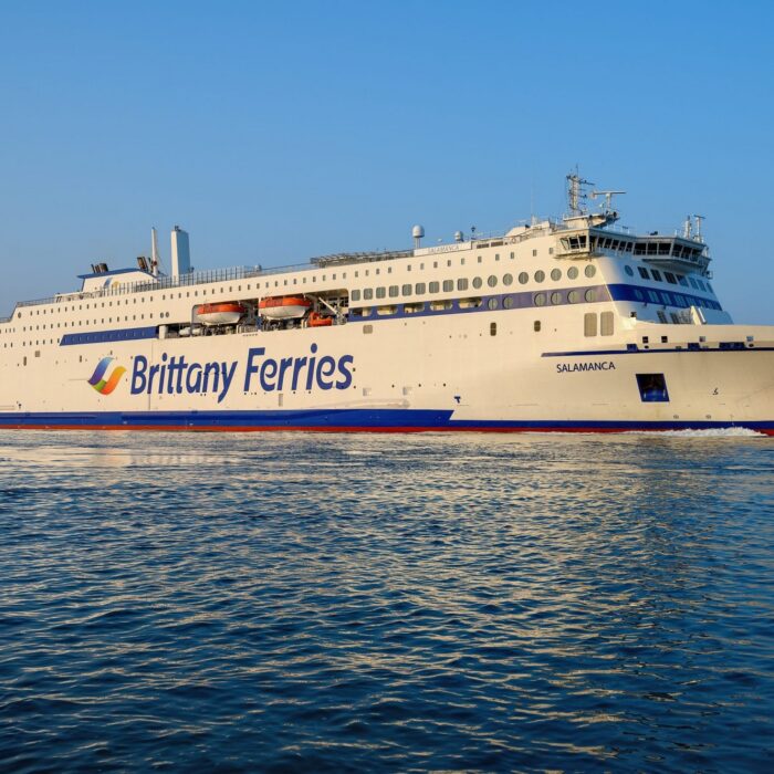Le ferry Salamanca de Brittany Ferries effectue les traversées de Cherbourg vers Rosslare mais aussi de Bilbao vers Rosslare - © BRITTANY FERRIES