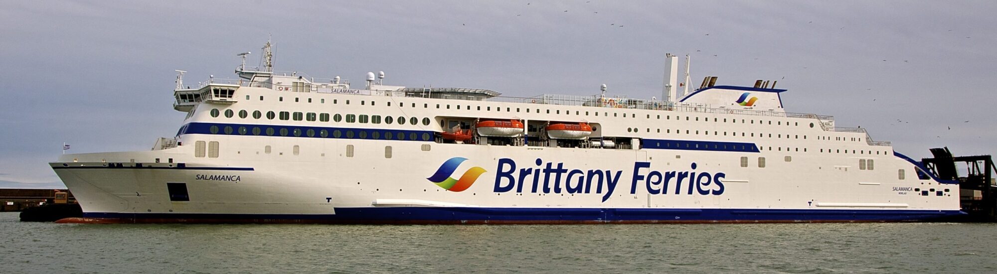 Le ferry Salamanca de Brittany Ferries effectue les traversées de Cherbourg vers Rosslare mais aussi de Bilbao vers Rosslare - © BRITTANY FERRIES