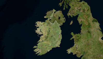 Image satellite de l'Irlande - © Satellite Stocks