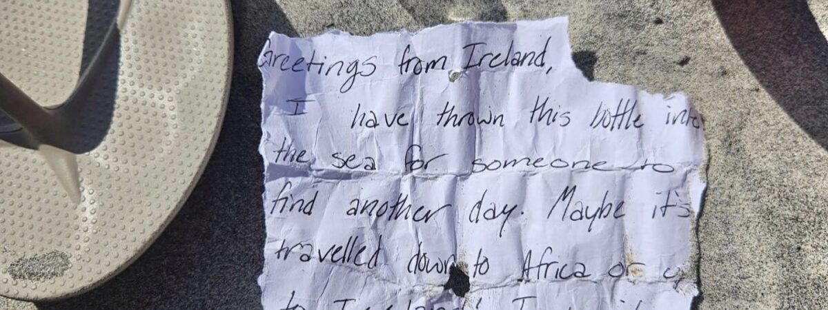 Message d'une bouteille à la mer - The Wildwood Sun by the Sea Magazine