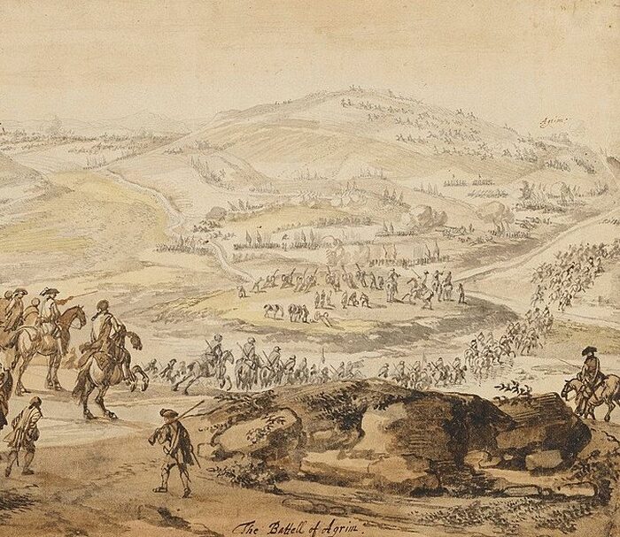 La Bataille d'Aughrim - Jan Wyk - Public domain