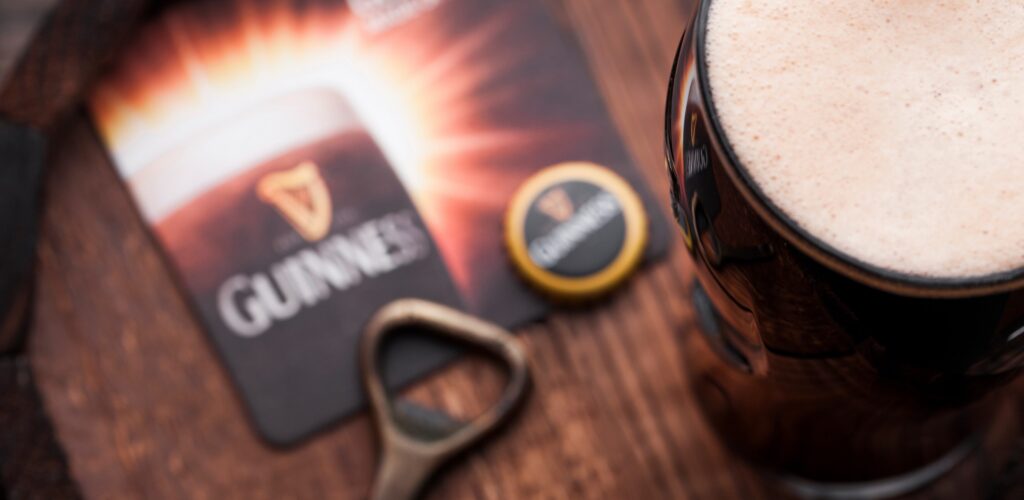 A Guinness and its coaster - © DenisMArt 