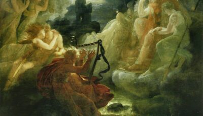Représentation de Oisín et son voyage à Tir na nÓg - Public Domain