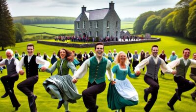 Dancers from Céilí