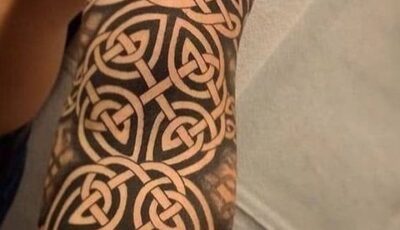 Tatouages d'entrelacs irlandais