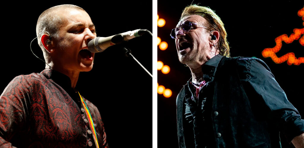 U2 a rendu un vibrant hommage à Sinéad O'Connor 