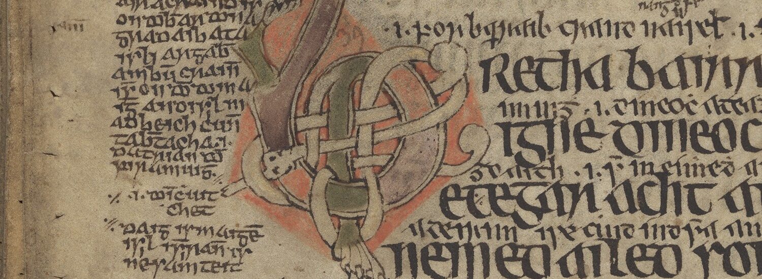 Manuscrit du XIVème siècle présentant la Loi de Brehon - 