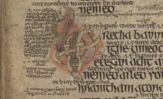 Manuscrit du XIVème siècle présentant la Loi de Brehon -
