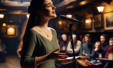 Représentation du chanteuse de Sean-nós