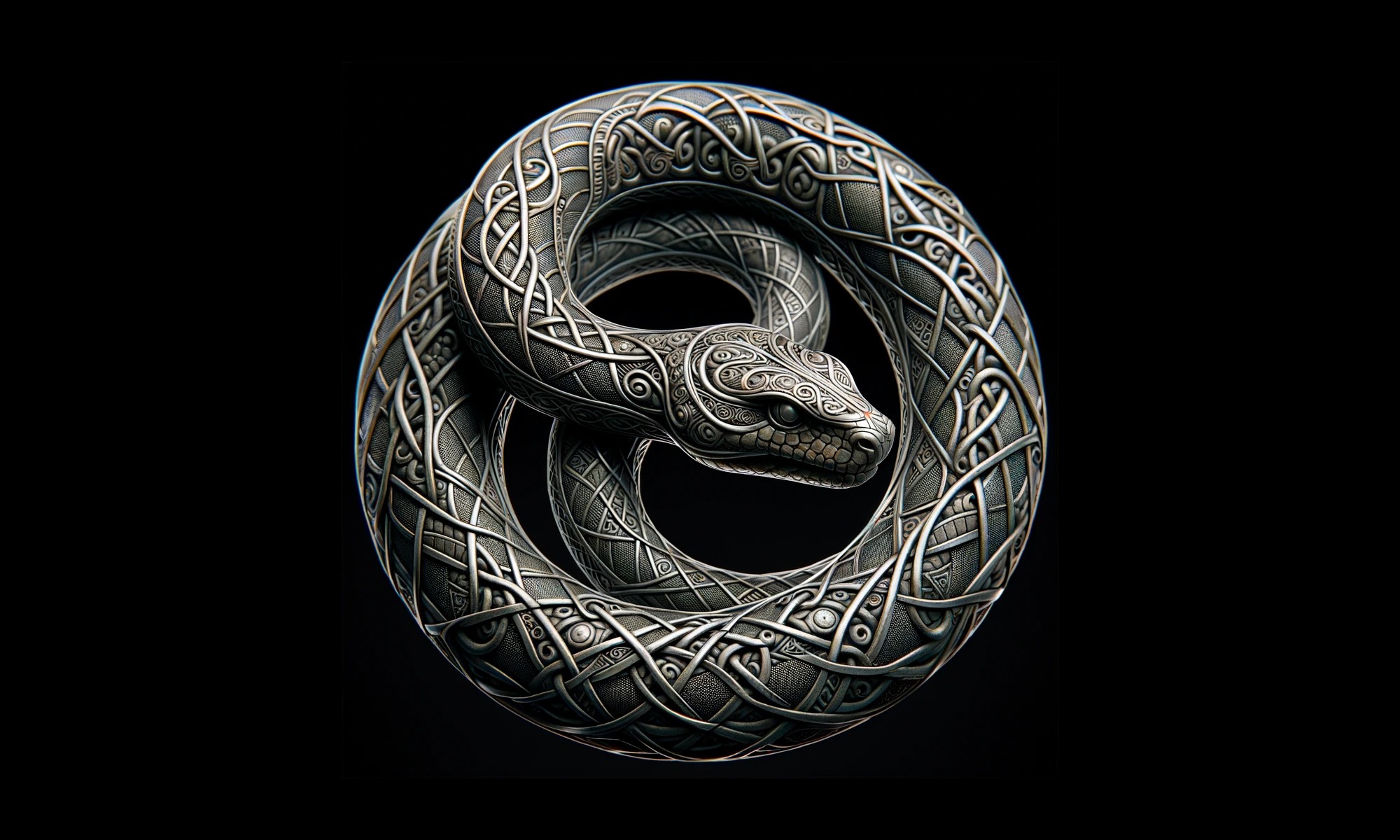Un serpent en entrelacs - Go to Ireland.com