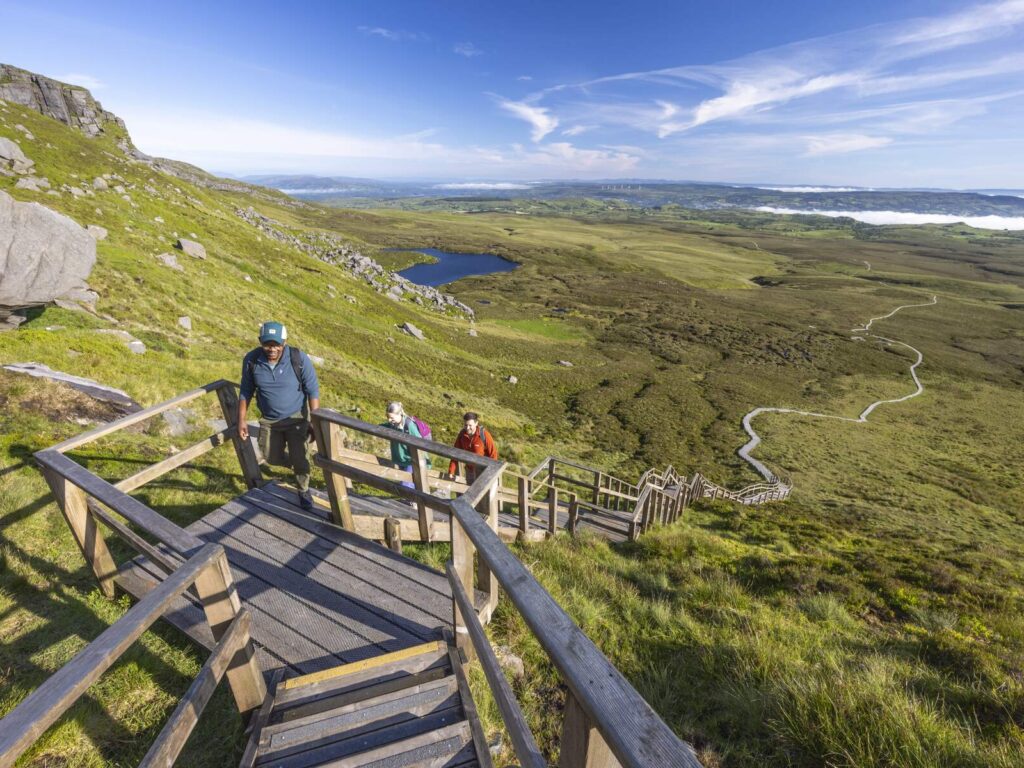 Le Cuilcagh Boardwalk Trail - © Tourism Ireland by Gareth McCormack