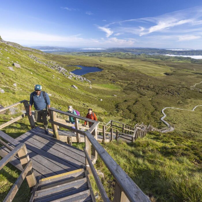 Le Cuilcagh Boardwalk Trail - © Tourism Ireland by Gareth McCormack