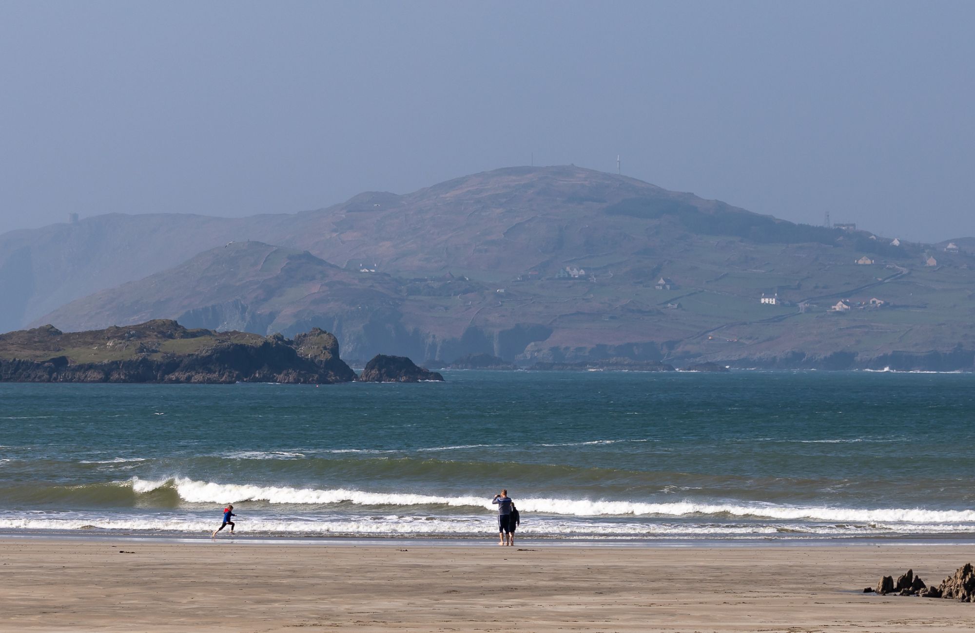 Silver strand sur Sherkin Island - © David O'Brien