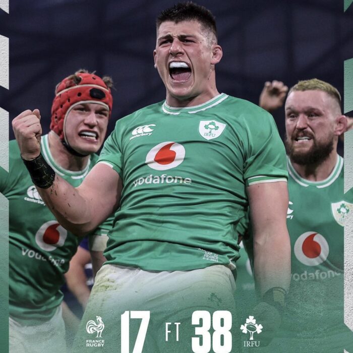 Tournoi des 6 Nations 2024 - l'Irlande écrase la France - © Irish Rugby
