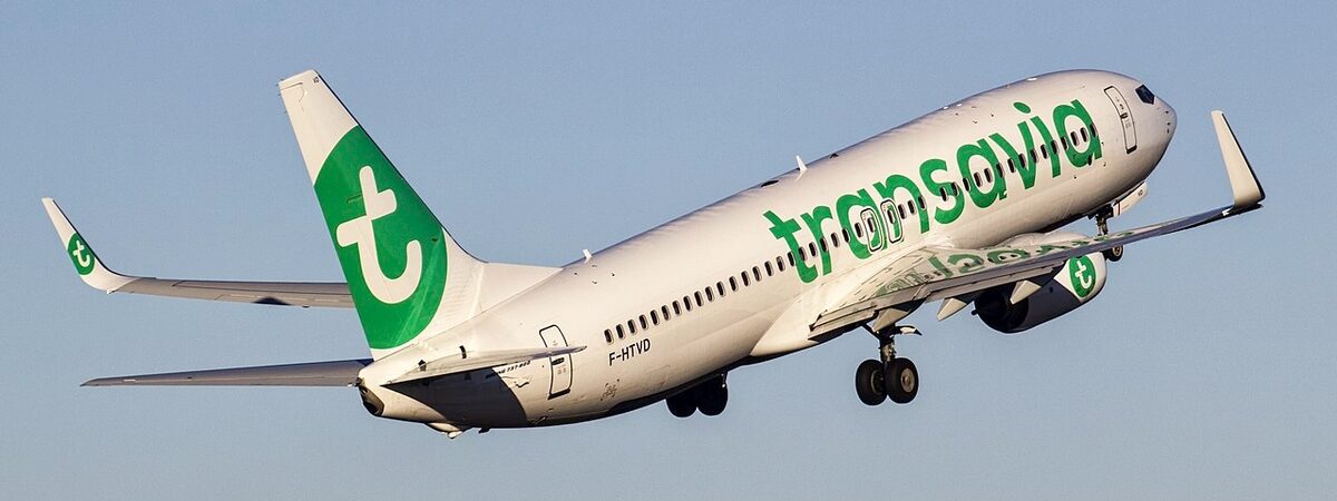 Un avion Transavia - Bene Riobó - cc