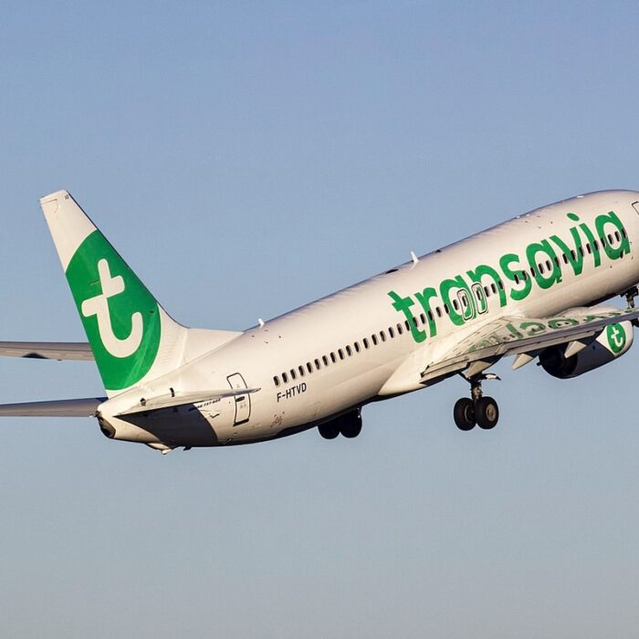 Un avion Transavia - Bene Riobó - cc