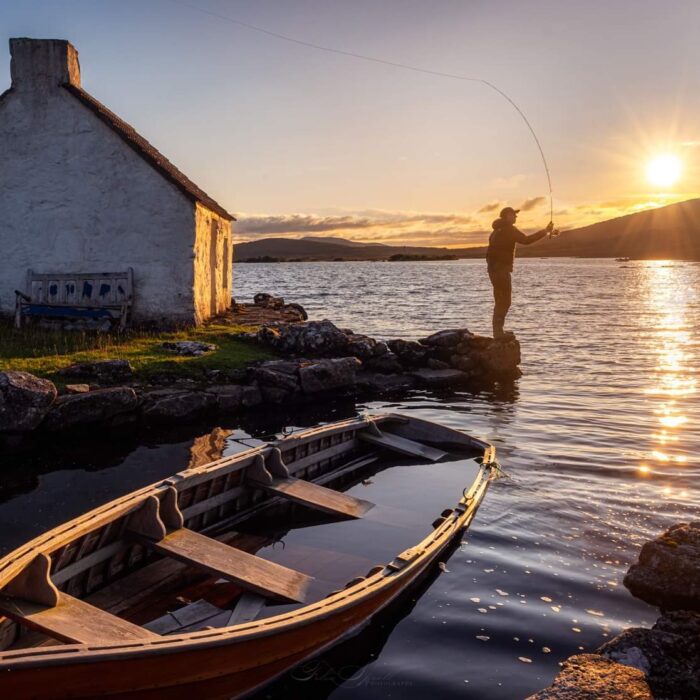 Pêcher en Irlande néessite une licence - ©Felix Sproll_Screebe House