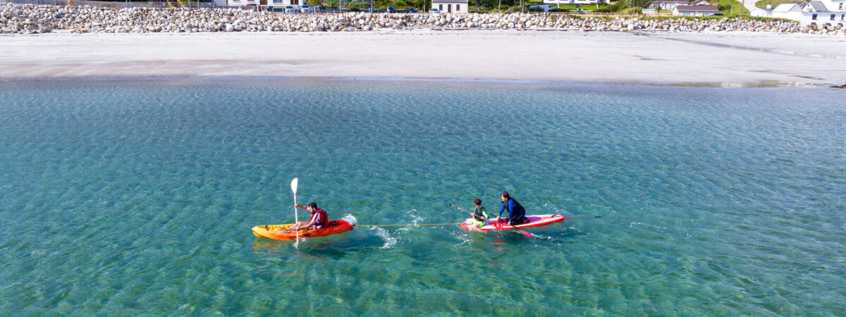 Du sport nautique sur Arranmore Island - ©Gareth Wray Photography