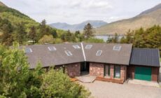 Heather Lodge with Sea and Mountain Views
