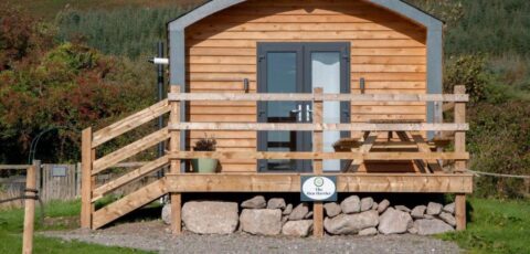 The Hen Harrier 4 Person Luxury Glamping Cabin