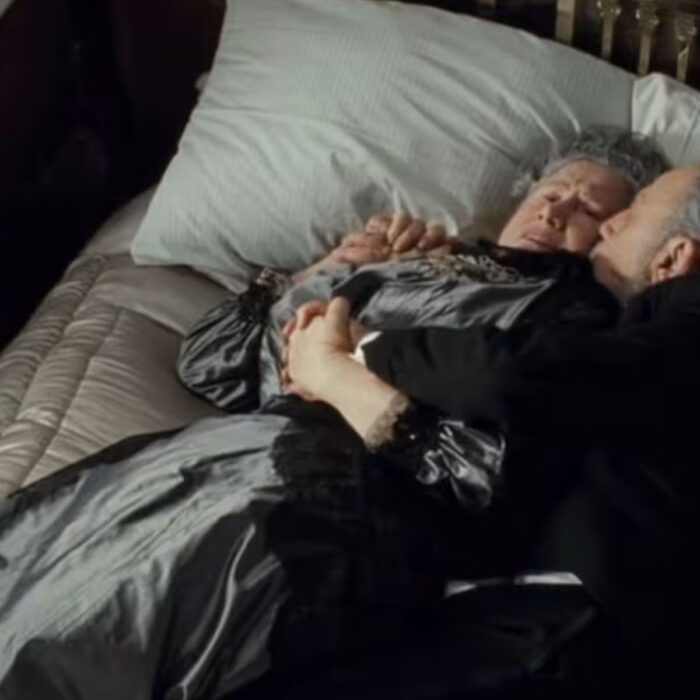 Isidor et Ida Straus dans le film Titanic de James Cameron