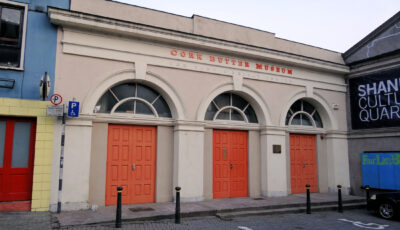 Façade du Butter Museum dans le quartier de Shandon à Cork