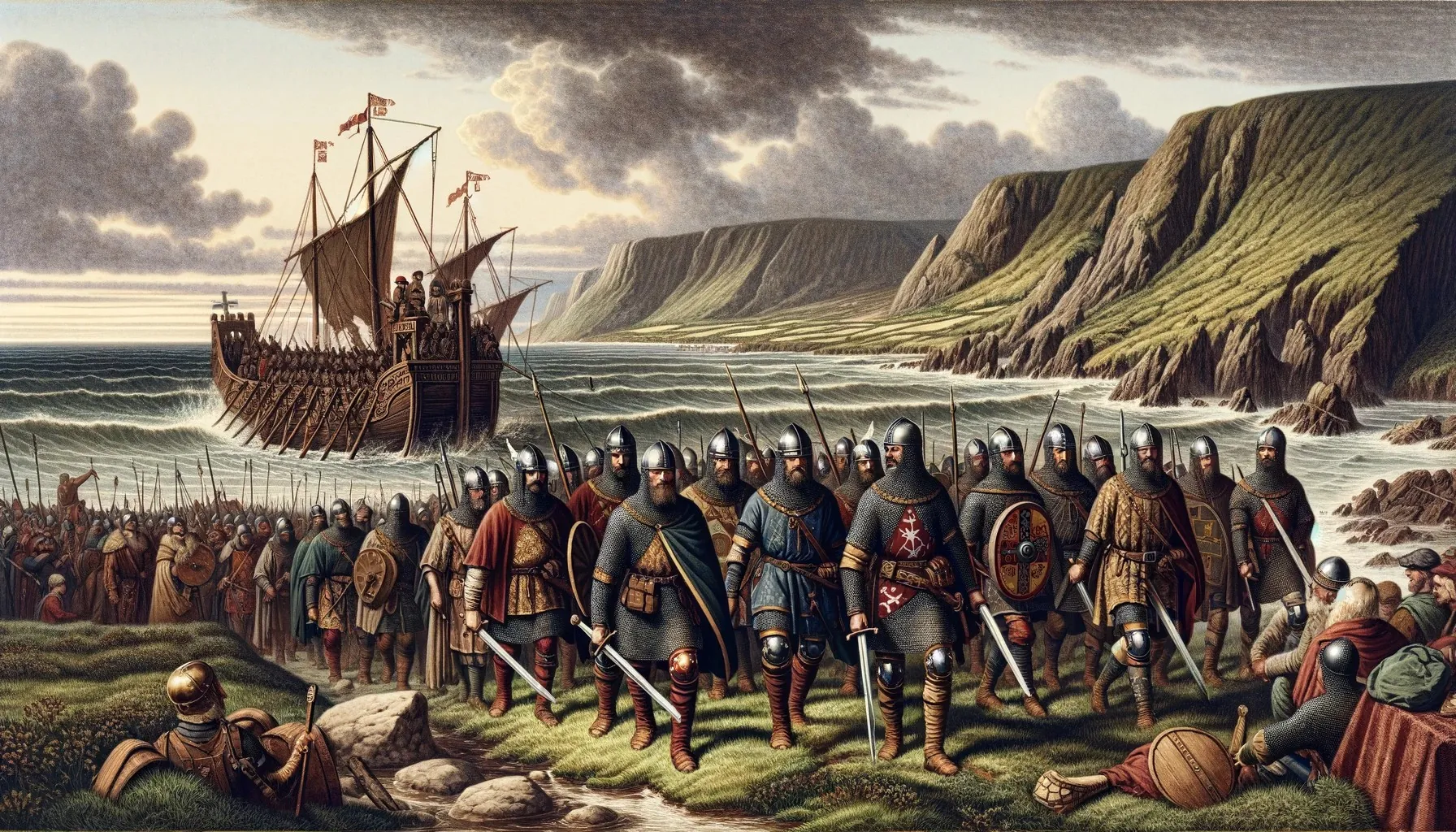 Les Invasions Normandes (1169) - Go to Ireland.com