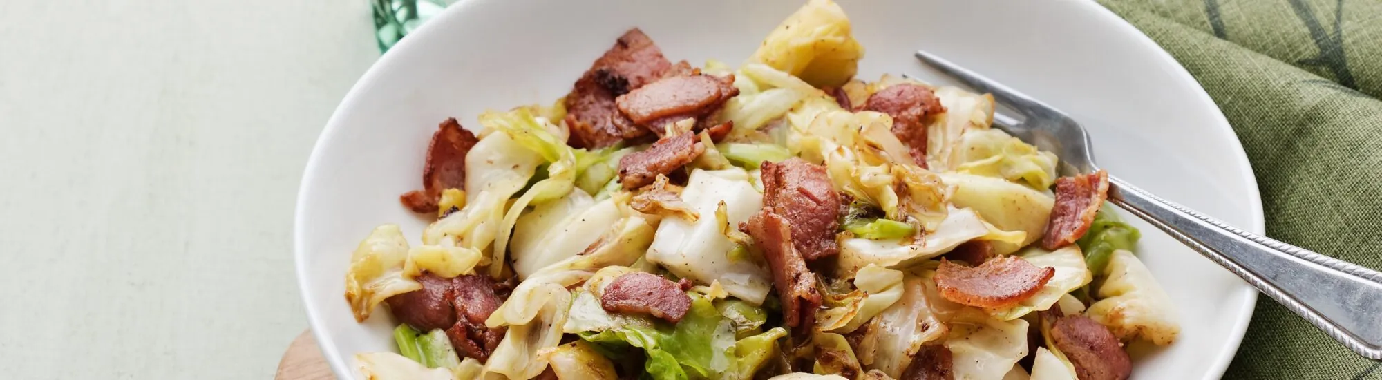 Le Bacon and Cabbage